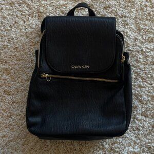 Calvin Klein Leather Mini Backpack
